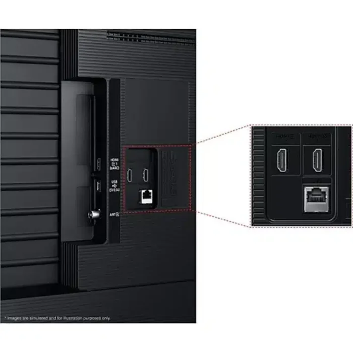 Samsung U8000F Back Panel