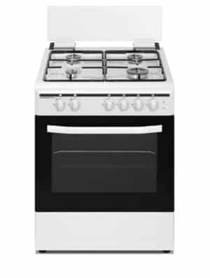 Campomatic CB64TW Front Photo White Gas Cooker