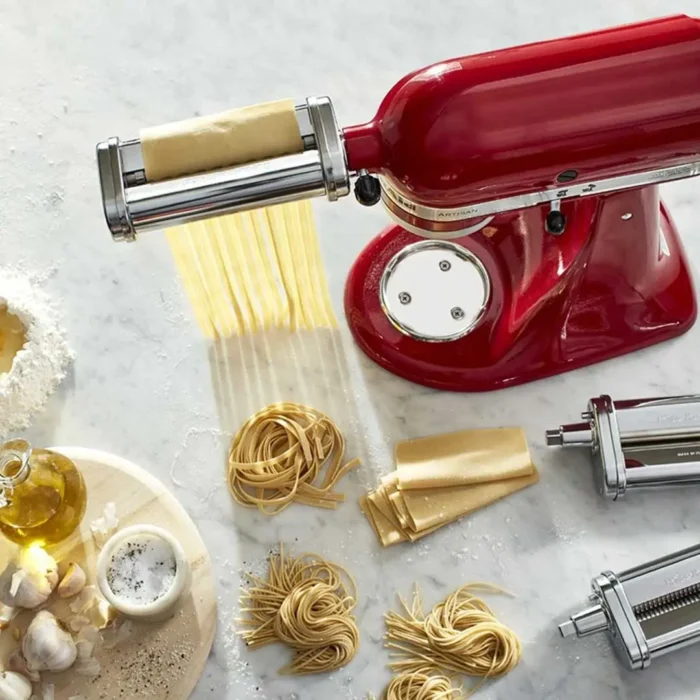 KitchenAid 5KSMPRA Pasta Attachment Lifestyle 1 KitchenAid 5KSMPRA Pasta Attachment Lifestyle 1