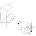 La Germania F45LAGMWSXT Technical Drawing