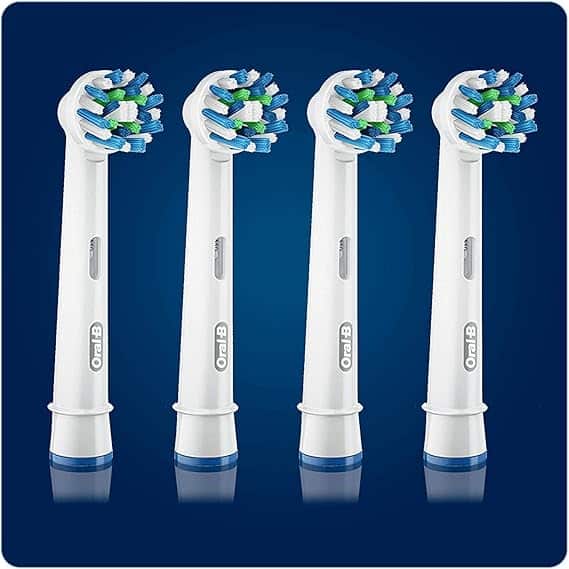 Oral-B Cross Action Replacement Toothbrush Heads Pack of 4 | EB50 - Image 2