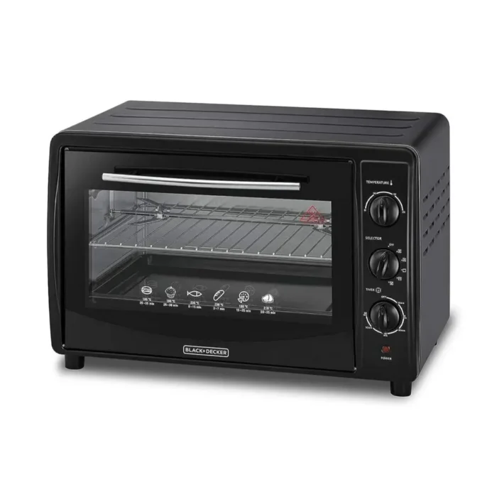 Black and Decker Black Electric Oven Front Photo Black and Decker Black Electric Oven Front Photo