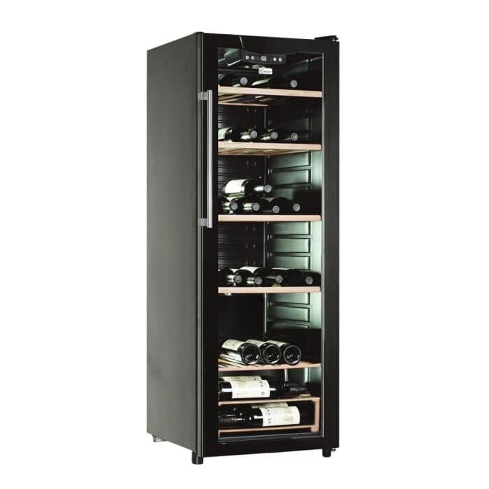 Candy CCV1420GL Candy 70 bottles single zone wine cooler