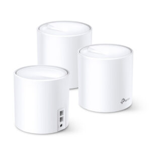 Deco X20 AX1800 3 Pack Front and Back View