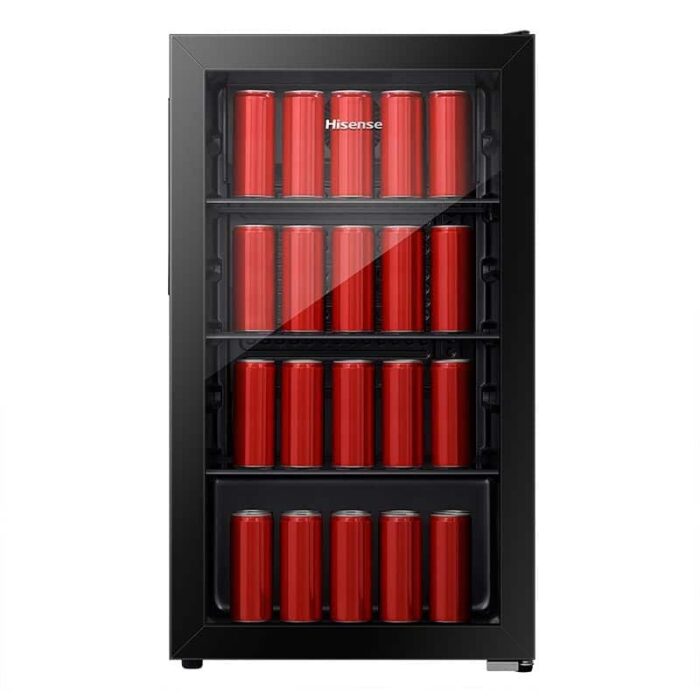 Hisense RBC122N4ASU3 Beverage Cooler Front Photo Hisense RBC122N4ASU3 Beverage Cooler Front Photo
