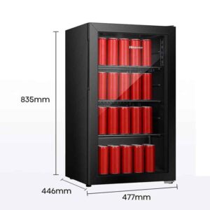 Hisense RBC122N4ASU4 Dimensions Beverage Cooler
