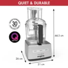 Magimix MX5200 Chrome Quiet and Durable