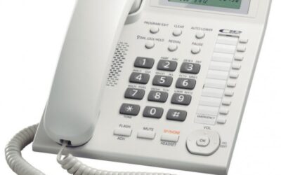 Panasonic Corded Phone White KXTS880MXW