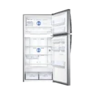Samsung Stainless Steel Inverter Refrigerator Inside Open Doors