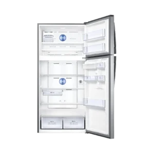 Samsung Stainless Steel Inverter Refrigerator Inside Open Doors