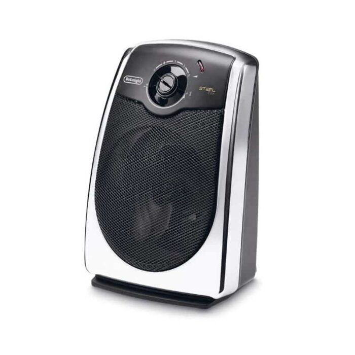 DeLonghi Steel Elite Upright Fan Heater