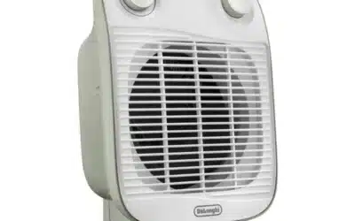 DeLonghi Sage Green Fan Heater