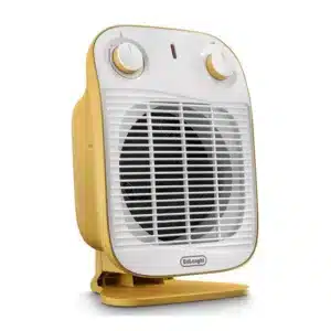 DeLonghi Yellow Fan Heater