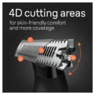 Braun Shaver 4D Cutting Areas