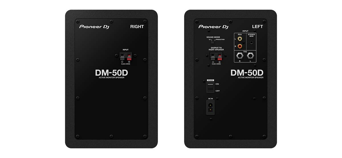 Pioneer DM-50D 5-inch Active Monitor Speakers | Black | Pair - Image 2