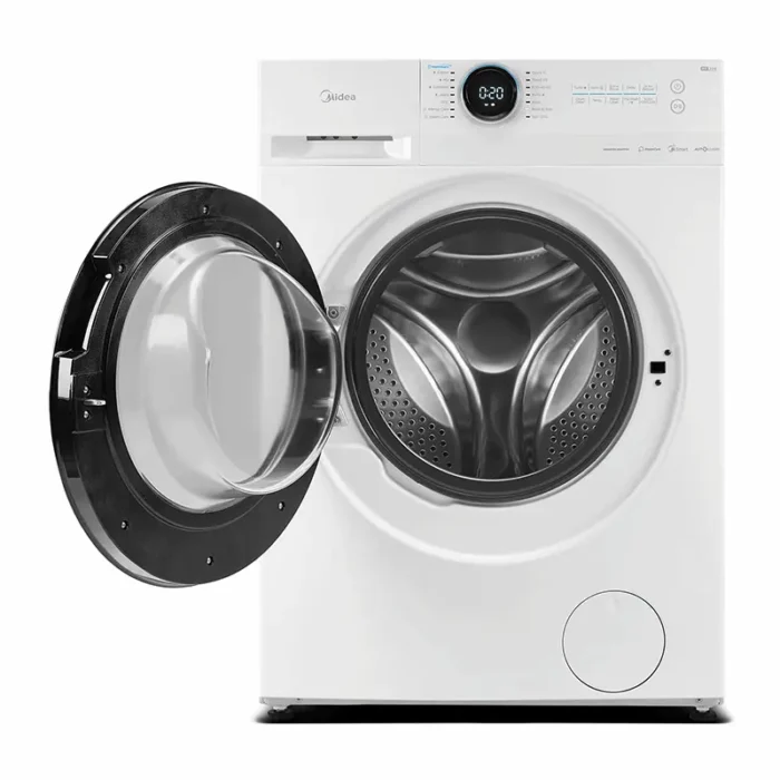 Midea MF200W110WBW Front View Open door Midea MF200W110WBW Front View Open door