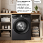 Hisense Washer Dryer with Features