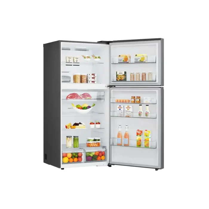 LG GRB-862BVLB Refrigerator Open Full Angle View LG GRB-862BVLB Refrigerator Open Full Angle View