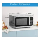 Midea EG142A5L Microwave Product Dimensions