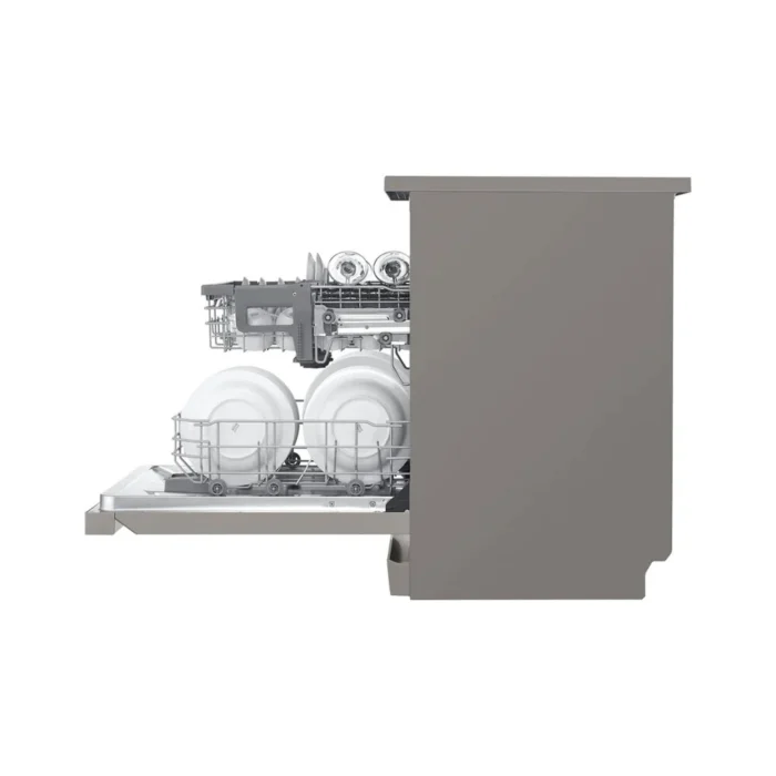 LG Dishwasher DFB512FP Side View Loaded LG Dishwasher DFB512FP Side View Loaded