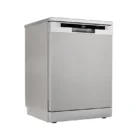 Midea WQP14-5201C-SS Angle View Silver Dishwasher