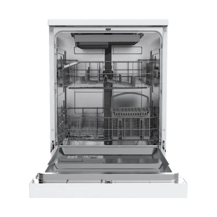Midea WQP14-5201CW White Dishwasher Open Door Midea WQP14-5201CW White Dishwasher Open Door