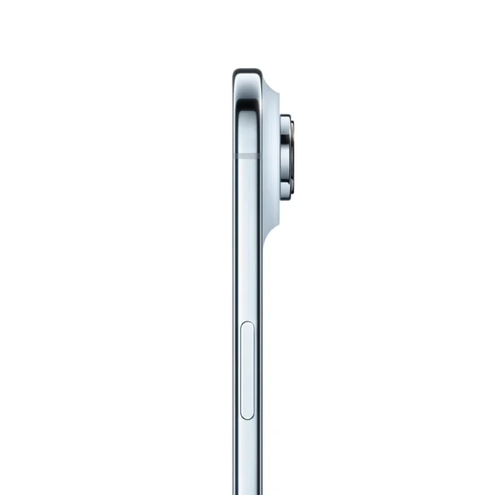 Apple iPhone Air Sky Blue Side View Apple iPhone Air Sky Blue Side View