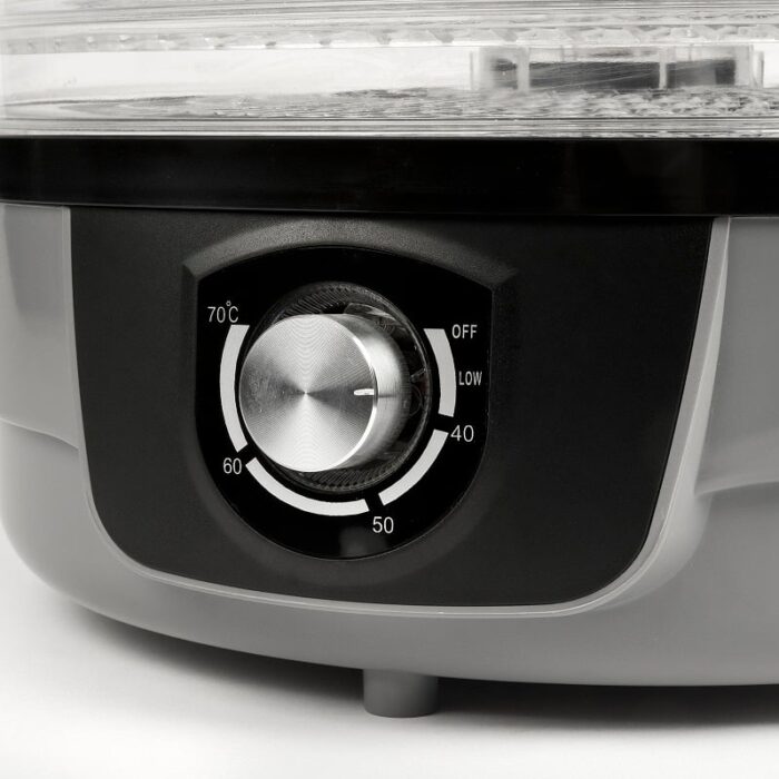 G3 Ferrari Food Dehydrator G10197 Close up on controls G3 Ferrari Food Dehydrator G10197 Close up on controls