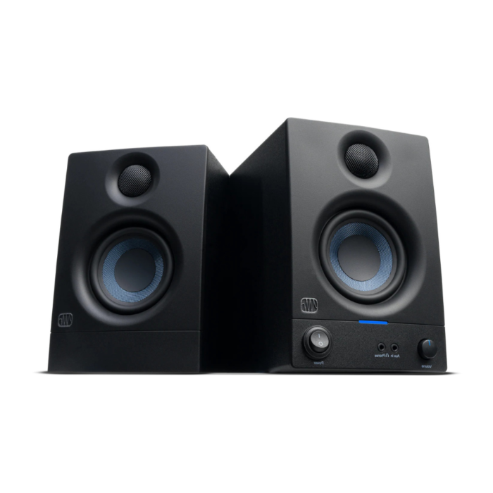 Presonus Eris 3.5 Speakers Bottom Angle View Presonus Eris 3.5 Speakers Bottom Angle View