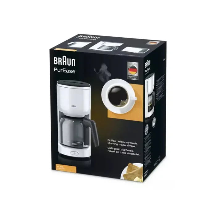 Braun KF3100WH Coffee Machine Lebanon Package Braun KF3100WH Coffee Machine Lebanon Package