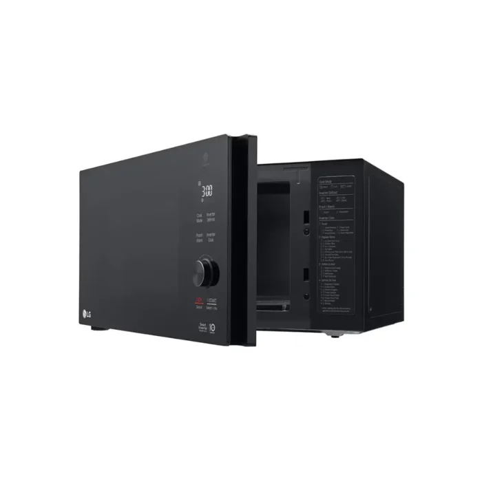 LG Lebanon Black Microwave MH8265 Open Door LG Lebanon Black Microwave MH8265 Open Door