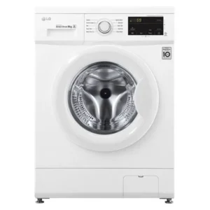 LG WJ3H20WTG 8kg White Washer Front View