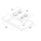 Smalvic 60cm Gas Hob Dimensions Lebanon