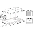 Whirlpool Lebanon 90cm gas Hob GMWL 928
