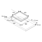 La Germania P604LLAGGN technical drawing dimensions