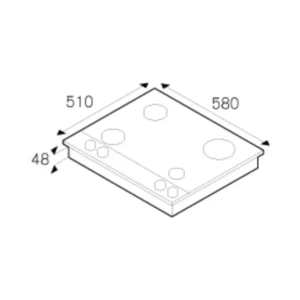 La Germania P6401G9X12 Dimensions