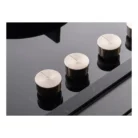 La Germania P905 Knobs Black Glass Gas Hob