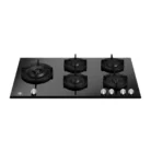 La Germania P905LLAGGN 90cm Built-in Black Glass Gas Hob