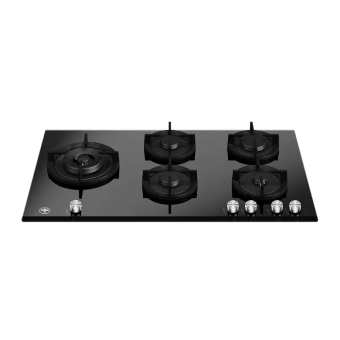 La Germania P905LLAGGN 90cm Built-in Black Glass Gas Hob La Germania P905LLAGGN 90cm Built-in Black Glass Gas Hob