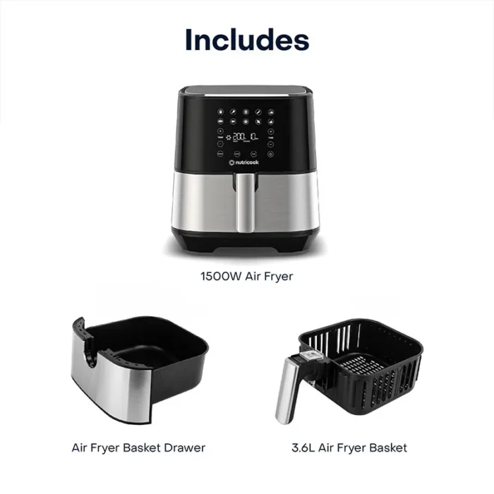 Nutricook AF204 included in the box