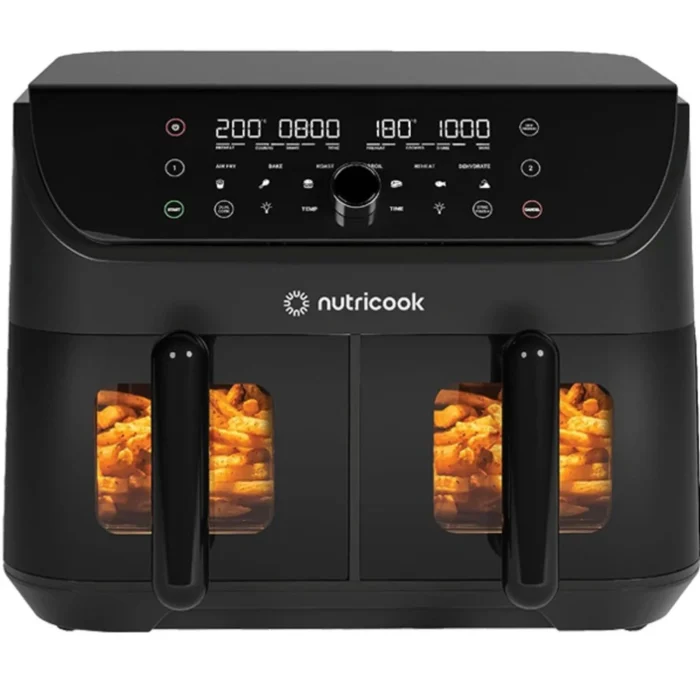 Nutricook NC-AFD185V Front View Air Fryer