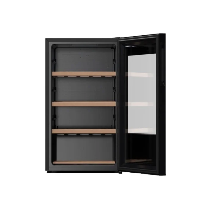 Hisense RW122N4ASU Wine Cooler Open Door Hisense RW122N4ASU Wine Cooler Open Door