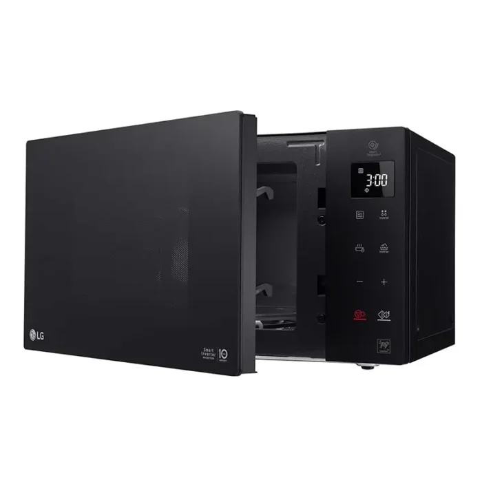 LG MS2535GIS Microwave Open Door