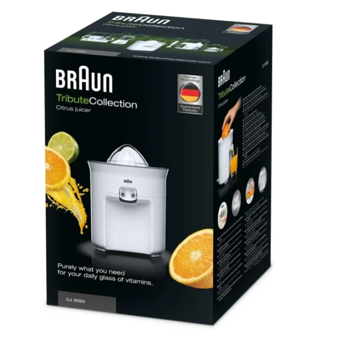 Braun Juicer CJ3050 Packaging