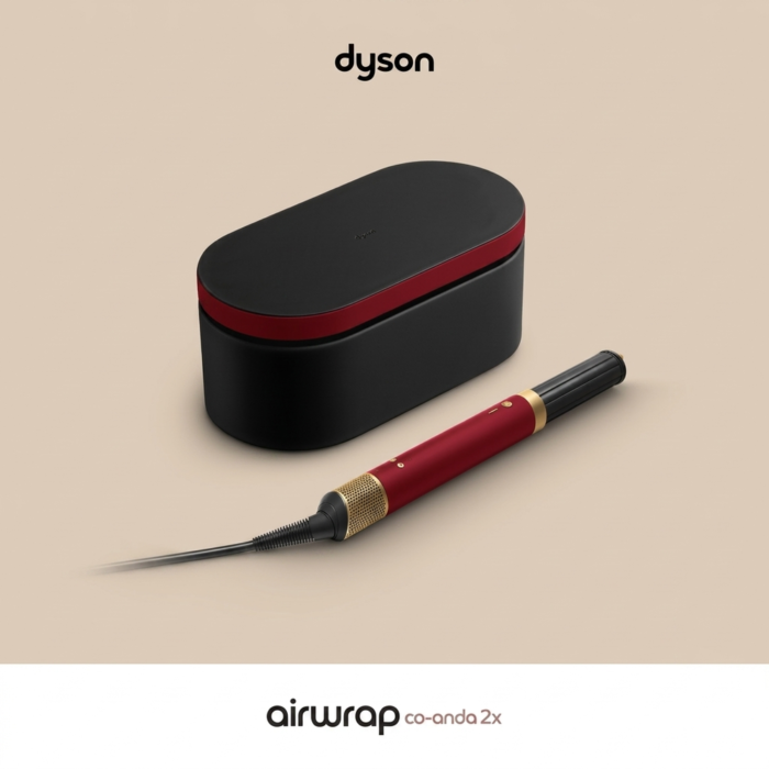 Dyson Coanda 2x Red Velvet Travel Box