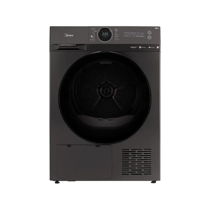 Midea MD200H100WB Heat Pump Condenser Dryer Titanium Midea MD200H100WB Heat Pump Condenser Dryer Titanium
