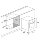 Lofra FOS64GG Dimensions