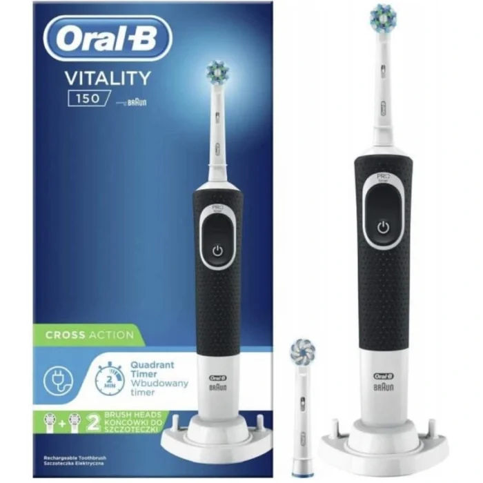 Braun Oral-b vitality 150 Rechargeable toothbrush D100 424 1 Braun Oral-b vitality 150 Rechargeable toothbrush D100 424 1