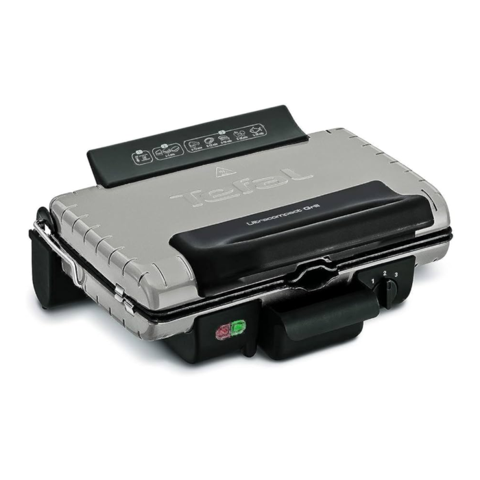 Tefal GC302B28 Grey Contact Grill Front Photo Tefal GC302B28 Grey Contact Grill Front Photo