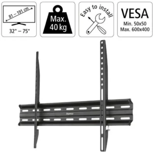 Hama 00220813 Fixed TV Wall Mount with features